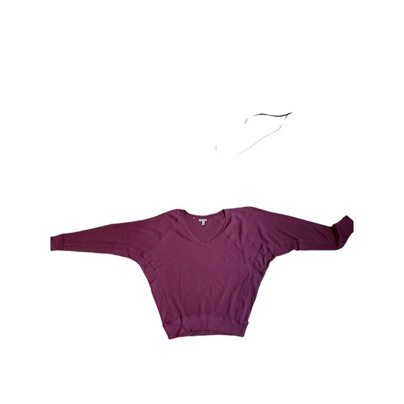 Free People Santa Clara Thermal Shirt Mulberry - Picture 6 of 8